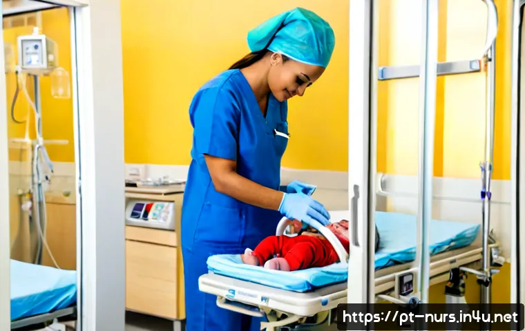 Home 17 신생아 중환자실 NICU 간호사 역할 - Photorealistic neonatal intensive care unit in a modern Brazilian hospital, compassionate neonatal n...